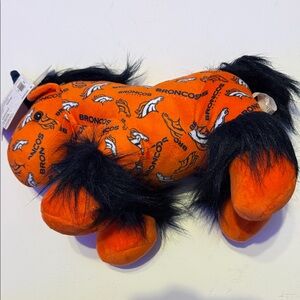 Broncos Orange and Black Stuffed Animal Plush